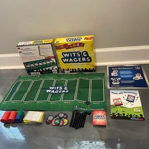 North Star Games Wits and Wagers Trivia Party Board Game 4-20 Players Complete